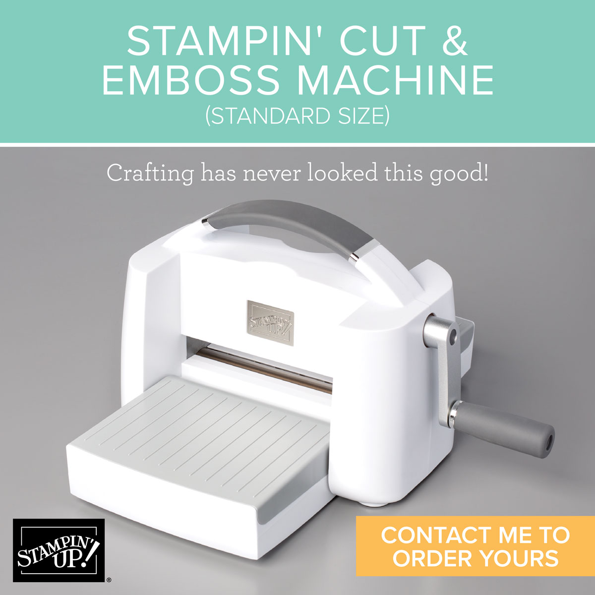 New Stampin’ Cut & Emboss Machine INKUP